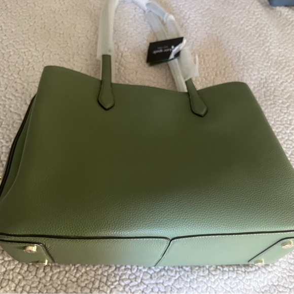 Kate Spade HUDSON LARGE WORK TOTE in color ROMAINE. (New with Tags) - Picture 3 of 4
